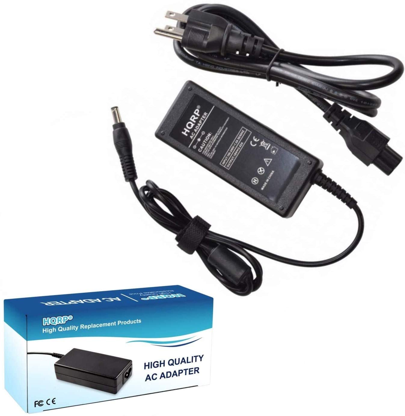 HQRP AC Adapter Compatible with HP Pavilion 20xi 22fi 22bw 22cwa
